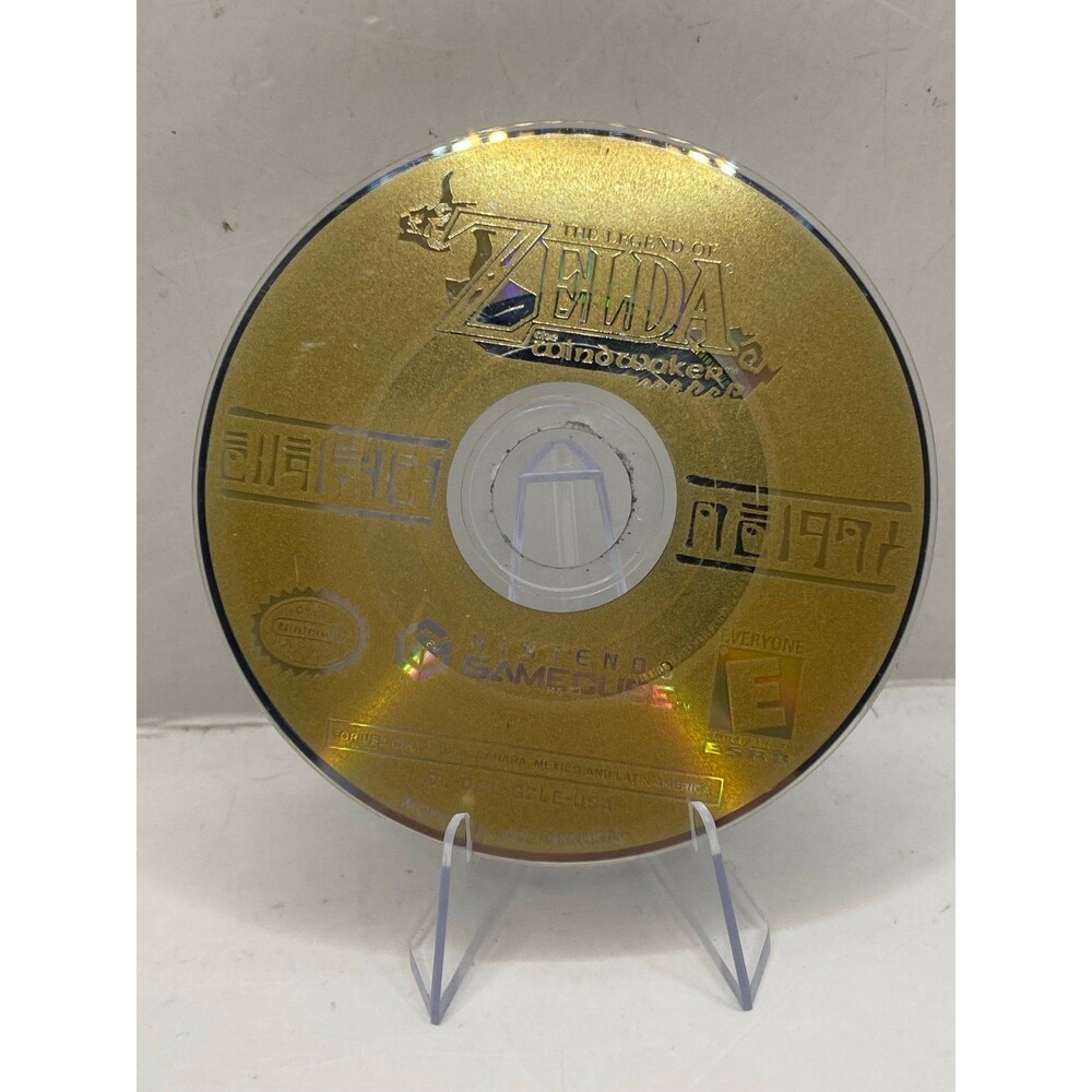 Legend of Zelda Windwaker Nintendo GameCube 2002 Tested Disc Only Authentic mint